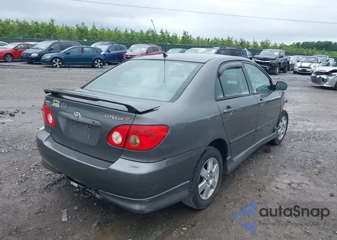 2007 Toyota Corolla S from USA, damaged, VIN 2T1BR32E87C716492